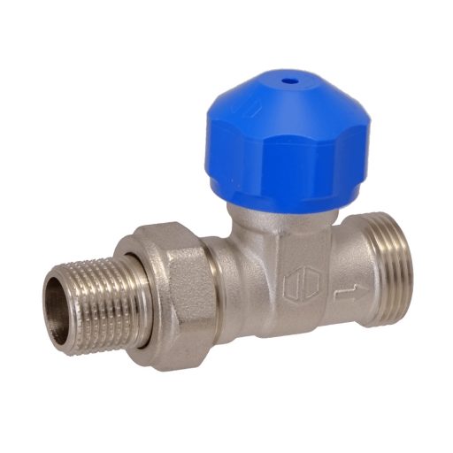 FixTrend előbeállítható egyenes termosztatikus radiátorszelep, 1/2" x G3/4"