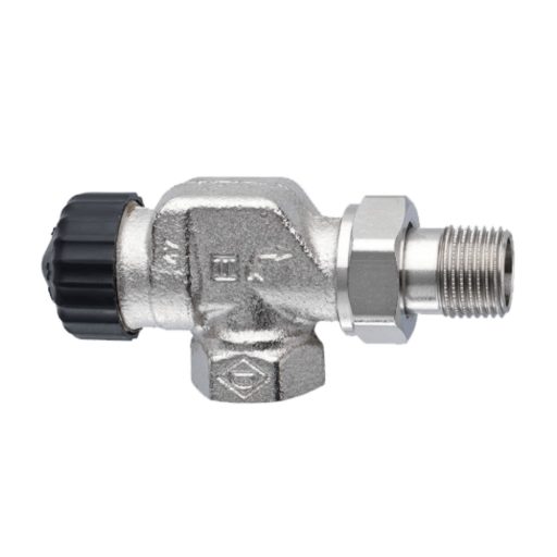 X HEIMEIER termosztatikus radiátorszelep,axiál sarok,1/2"fordított, áramási irányú