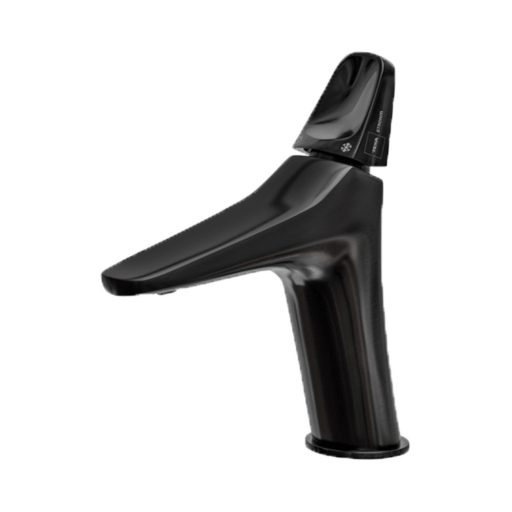 STROHM TEKA Sense M fekete mosdó csaptelep leeresztő szelep nélkül
