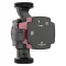 Grundfos Alpha 1 32-80 keringető szivattyú piros-fekete házzal, LED kijelzős kezelőfelülettel