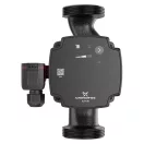 Grundfos Alpha1 32-80 keringető szivattyú fekete házzal, kezelőpanellel és csatlakozódobozzal