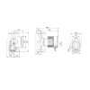 GRUNDFOS Magna3 40-150 F 250 keringető szivattyú, karimás, 250mm, DN40, 230V