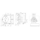 GRUNDFOS Magna1 25-60 keringő szivattyú 180mm, 6/4"