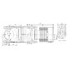 GRUNDFOS Magna1 40-80 F 220 karimás keringető szivattyú, 220mm, DN40