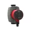 GRUNDFOS Alpha3 25-60 keringető szivattyú piros fejjel, digitális kijelzővel és hőszigeteléssel