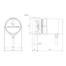 X GRUNDFOS COMFORT 15-14 BDT PM cirkulációs szivattyú AutoAdapt funkcióval