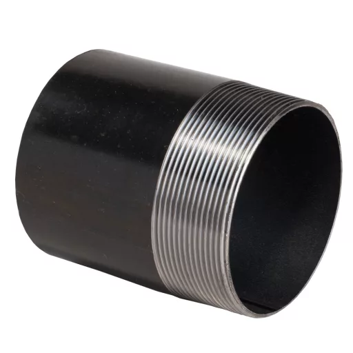 KEK hegeszthető fekete menetvég 4", 100mm