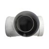 BAXI PP/s ellenőrző 90° könyök idom, 80/125mm