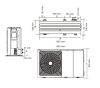 BAXI AURIGA 12T-A inverteres monoblokk levegő-víz hőszivattyú, 12 kW