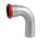 FixTrend Steel Press szénacél ív, 90°, 1 tokos, 54mm