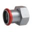FixTrend Steel Press szénacél belső menetes átmeneti idom, 15mm x1/2"B