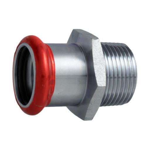 FixTrend Steel Press szénacél külső menetes átmeneti idom, 28mm x1"K