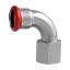 FixTrend Steel Press szénacél ív, 90°, 15mm tok-1/2"B