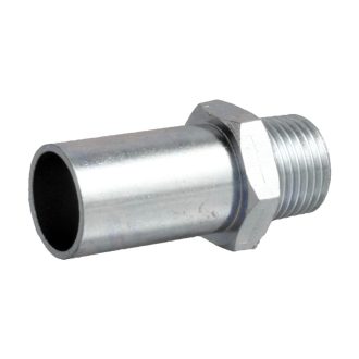   FixTrend Steel Press szénacél külső menetes BETOLÓ átmeneti idom, 22mm x 3/4"K