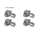 ARCO VITAQ Twin sarokcsap dupla csatlakozási lehetőséggel, 1/2" x 1/2" x 1/2"