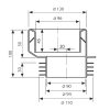 FixTrend WC-bekötő excenter