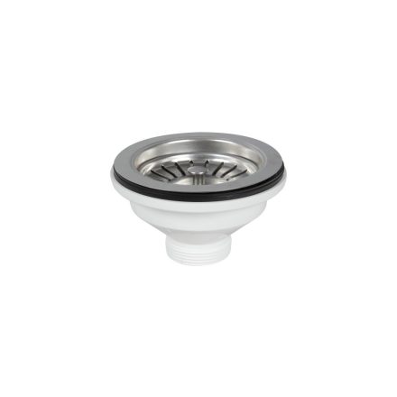 FixTrend mosogató leeresztőszelep, fémdugóval (szűrő), 6/4"x114mm