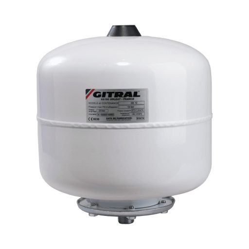 X GITRAL G-12-SOLAR 12 literes szolár tágulási tartály, 3/4"
