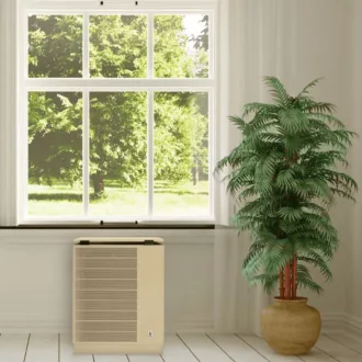   FÉG GF25P ERP kéményes gázkonvektor bézs színben, 2.9 kW