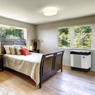   FÉG GF26 EF ERP energiatakarékos parapetes gázkonvektor parapet szett nélkül bézs színben, 2.95 kW