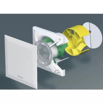   Helios MiniVent M1/100 F páratartalom érzékelős elszívó ventilátor, 90/75 m3/h