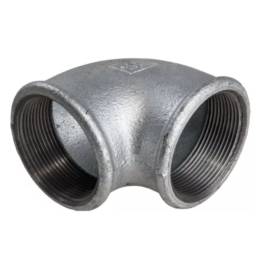 Horganyzott könyök 90° 2.5" BB