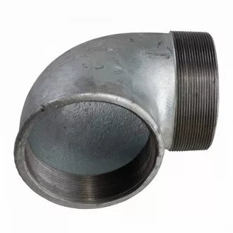 Horganyzott könyök 90° 4" KB