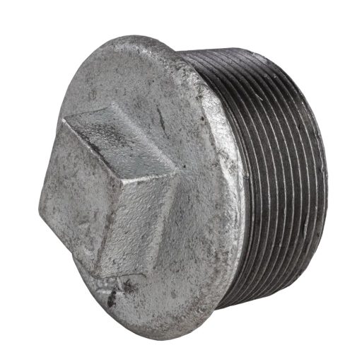 Horganyzott végdugó 2.5"