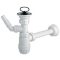 MCALPINE HC1LWM műanyag buraszifon mosógép csatlakozóval, 5/4"x32mm