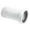 MCALPINE HC36S/WC-CON3 WC-bekötőcső, egyenes, DN110x260mm