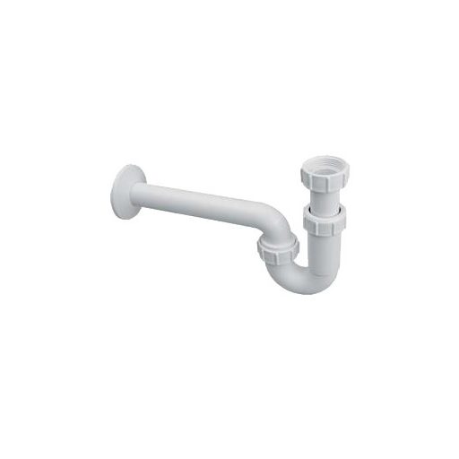 MCALPINE HC4PF40 műa.csőszifon 6/4"x40mm, leeresztőszelep nélkül