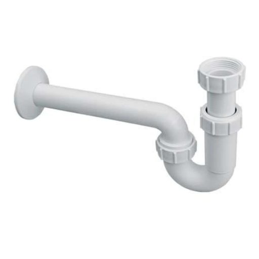 MCALPINE HC4-PF32 műanyag csőszifon leeresztőszelep nélkül, 5/4" x 32mm