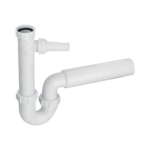 MCALPINE HC7 műanyag mosogató csőszifon tömlő csatlakózóval, szelep nélkül, 6/4" x 50mm