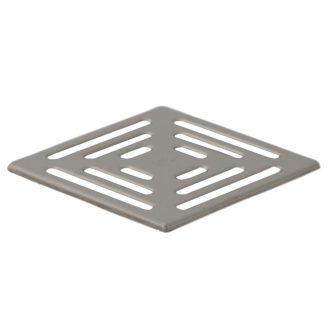   HL 0317.1E inox lefolyórács padlóösszefolyóhoz, 139 x 139 mm