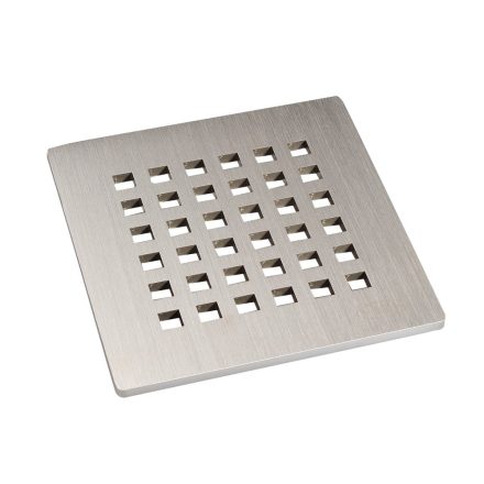 HL 3120 Quadra inox lefolyórács padlóösszefolyóhoz, 115 x 115 mm