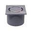 X HL 37NPr rácstartó padlóösszefolyóhoz inox ráccsal, Primus bűzzáral, DN110, 123 x 123 mm
