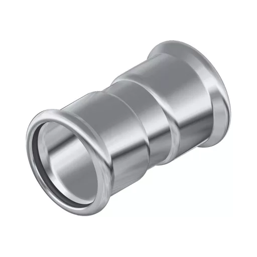 FixTrend Inox press karmantyú, 76.1 mm