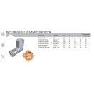 FixTrend Inox press könyök belső menettel, 15 mm - 1/2" 