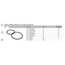 FixTrend Inox press O-gyűrű, EPDM fekete, 54 mm
