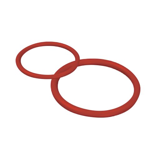 FixTrend Inox press O-gyűrű, gőzre, FKM piros, 22 mm