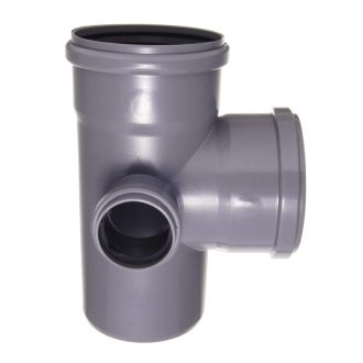   PIPELIFE KAET PVC lefolyó kettős sarokleágazó, 110x110x50mm