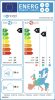 CONCEPT Nordic 12K A+++ inverteres split klíma beépített Wi-Fi funkcióval, 3.5 kW 
