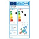 CONCEPT Pro 09K inverteres split klíma beépített Wi-Fi funkcióval,  A++  2.6 kW