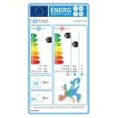 X CONCEPT Pro 18K A++ inverteres split klíma, 5.2 kW