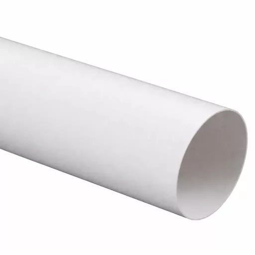 Awenta KO100-10 merev PVC légcsatorna cső, DN100/1m