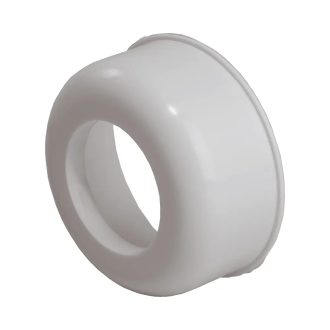 FixTrend műanyag fehér takarórózsa WC lefolyóhoz, D90