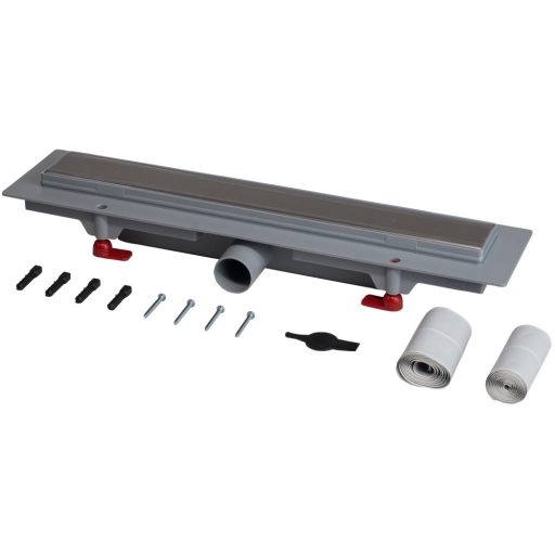 FixTrend Klasik 450 rozsdamentes zuhanyfolyóka, 450mm, matt