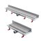FixTrend Klasik 850 falsík melletti rozsdamentes zuhanyfolyóka, 850mm, matt