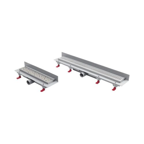 FixTrend Medium 850 falsík melletti rozsdamentes zuhanyfolyóka, 850mm, matt króm