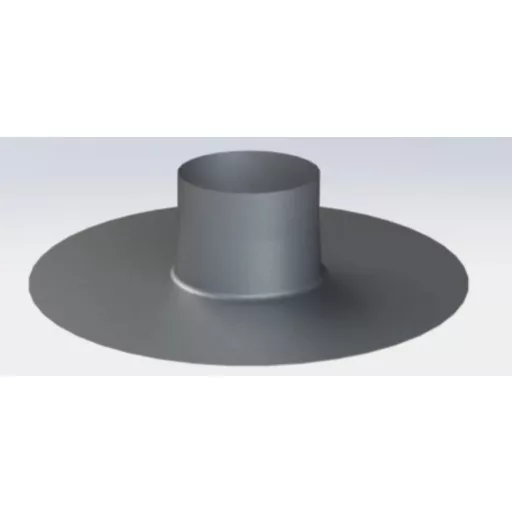 TRICOX LT30 lapostető borítás kör alakú peremmel és függőleges csonkkal, 60/100 mm